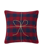 Lexington Wrapped Checked Organic Flannel Kissenhülle