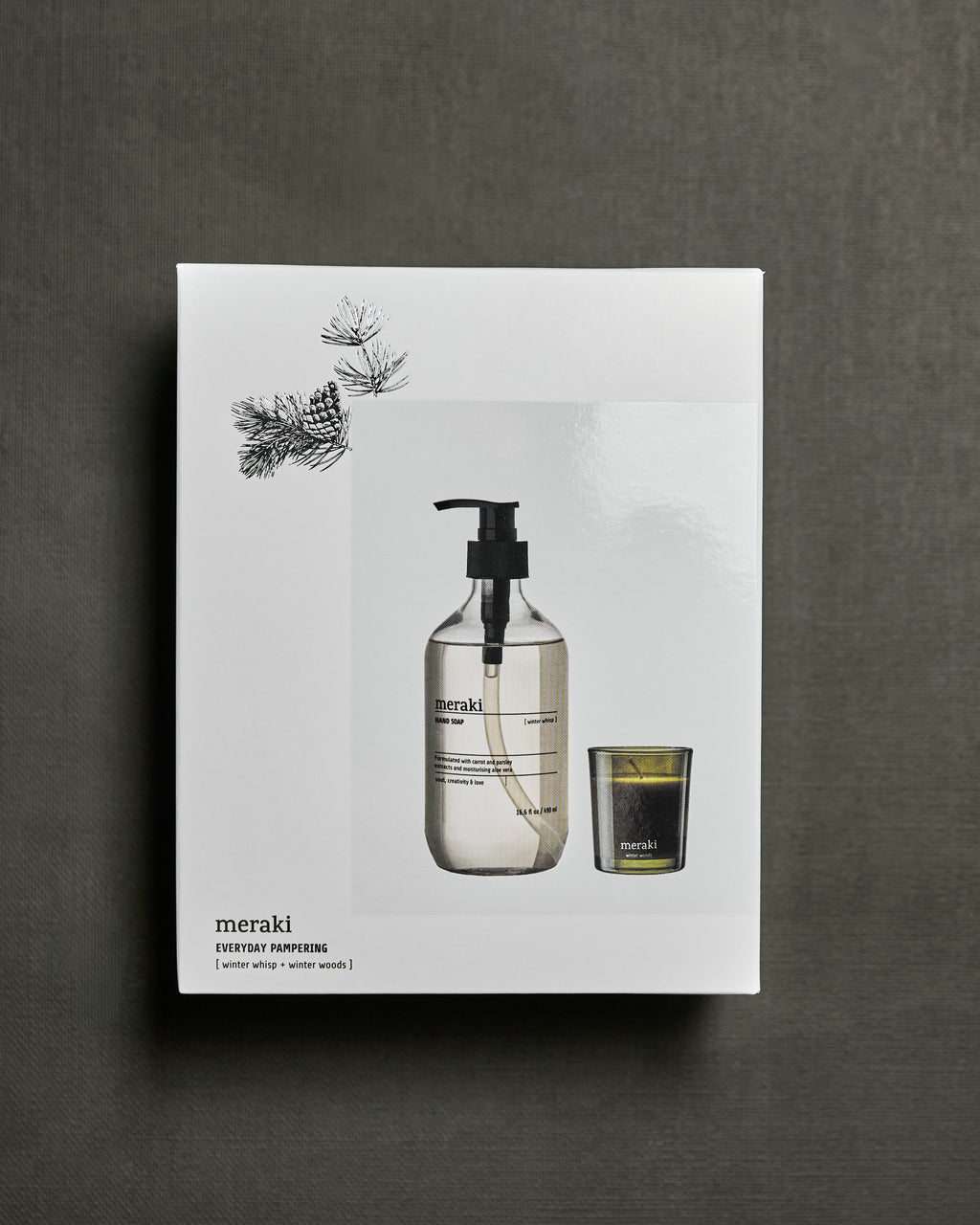 Meraki Geschenkbox Winter Whisp Handseife & Duftkerze