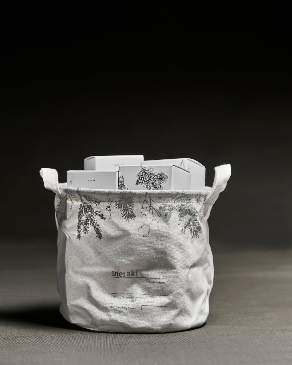 Meraki AdventCH Meadow Seife + Lotion + Silent Amber Raumduft-Diffusor + Duftkerze Geschenkbox
