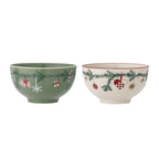 Bloomingville Yule Schale bunt 2er Set
