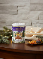 Collines de Provence Noël Mandarine Feige parfümierte Kerze 180g