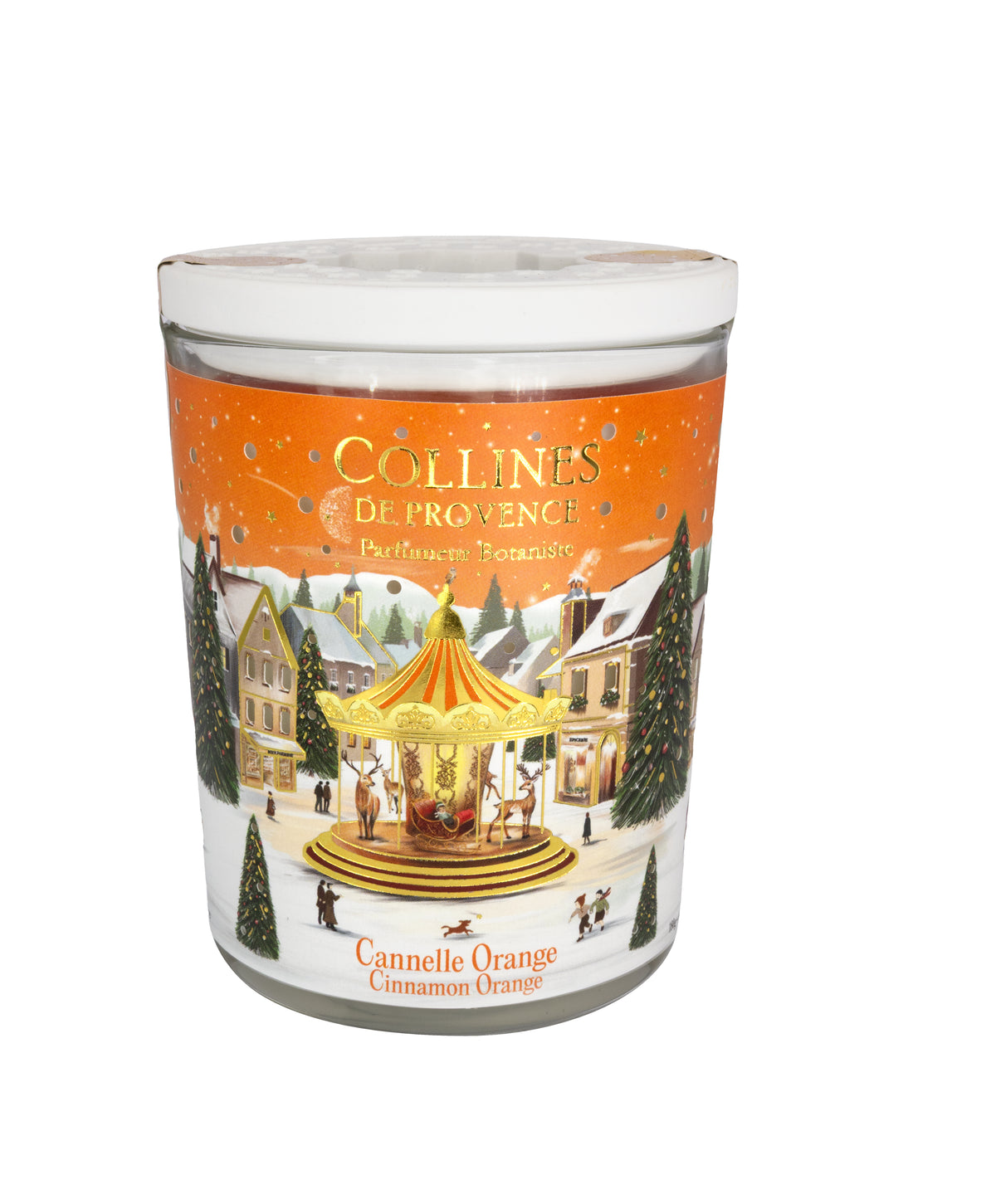 Collines de Provence Noël Zimt Orange parfümierte Kerze 180g