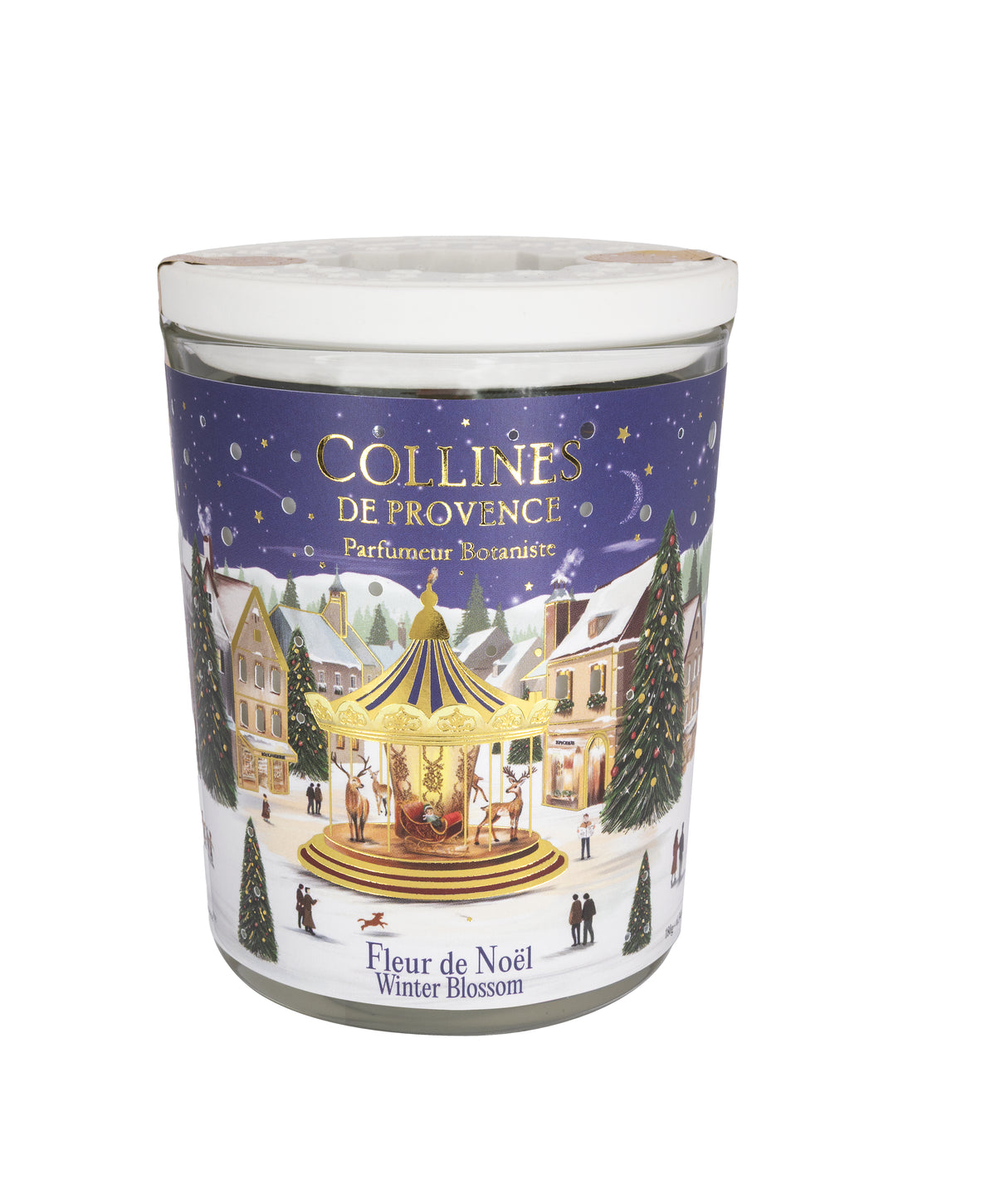 Collines de Provence Noël Winterblüten parfümierte Kerze 180g