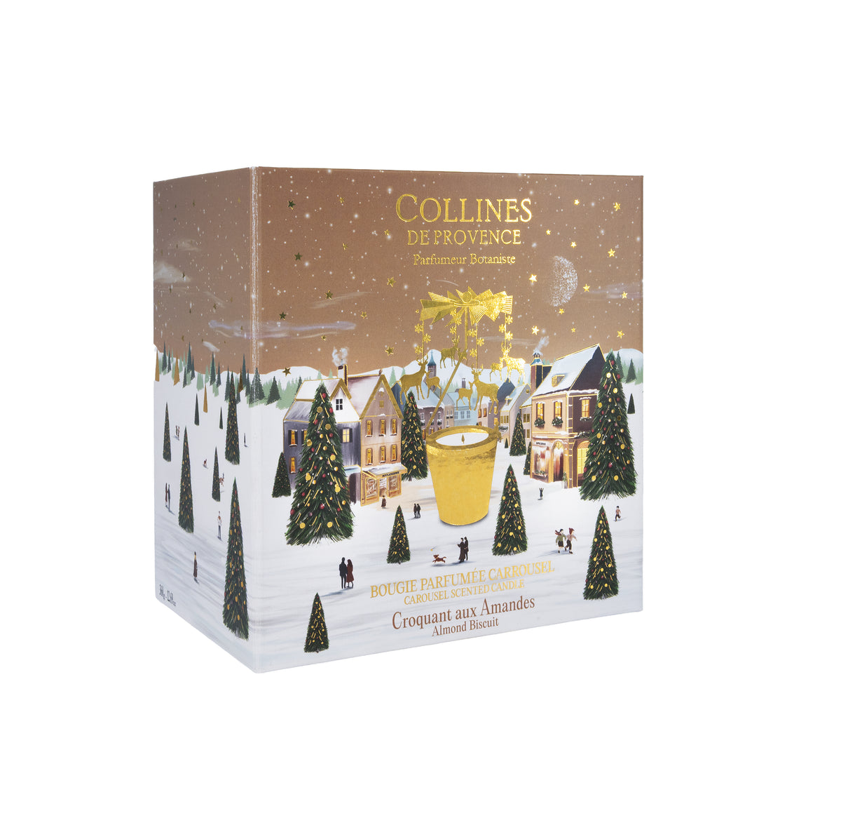 Collines de Provence Noël Mandelkrokant Parfümierte Kerze 360g