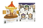 Collines de Provence Noël Geschenke-Set 3 Kerzen Tannenwald + Mandarine Feige + Mandelkrokant