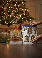 Collines de Provence Noël Geschenke-Set 3 Kerzen Tannenwald + Mandarine Feige + Mandelkrokant