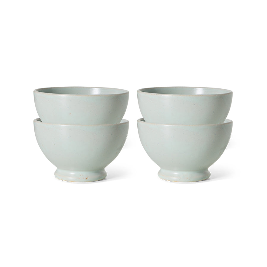 Hkliving Farmhouse ceramics: kleine Schale 4er Set