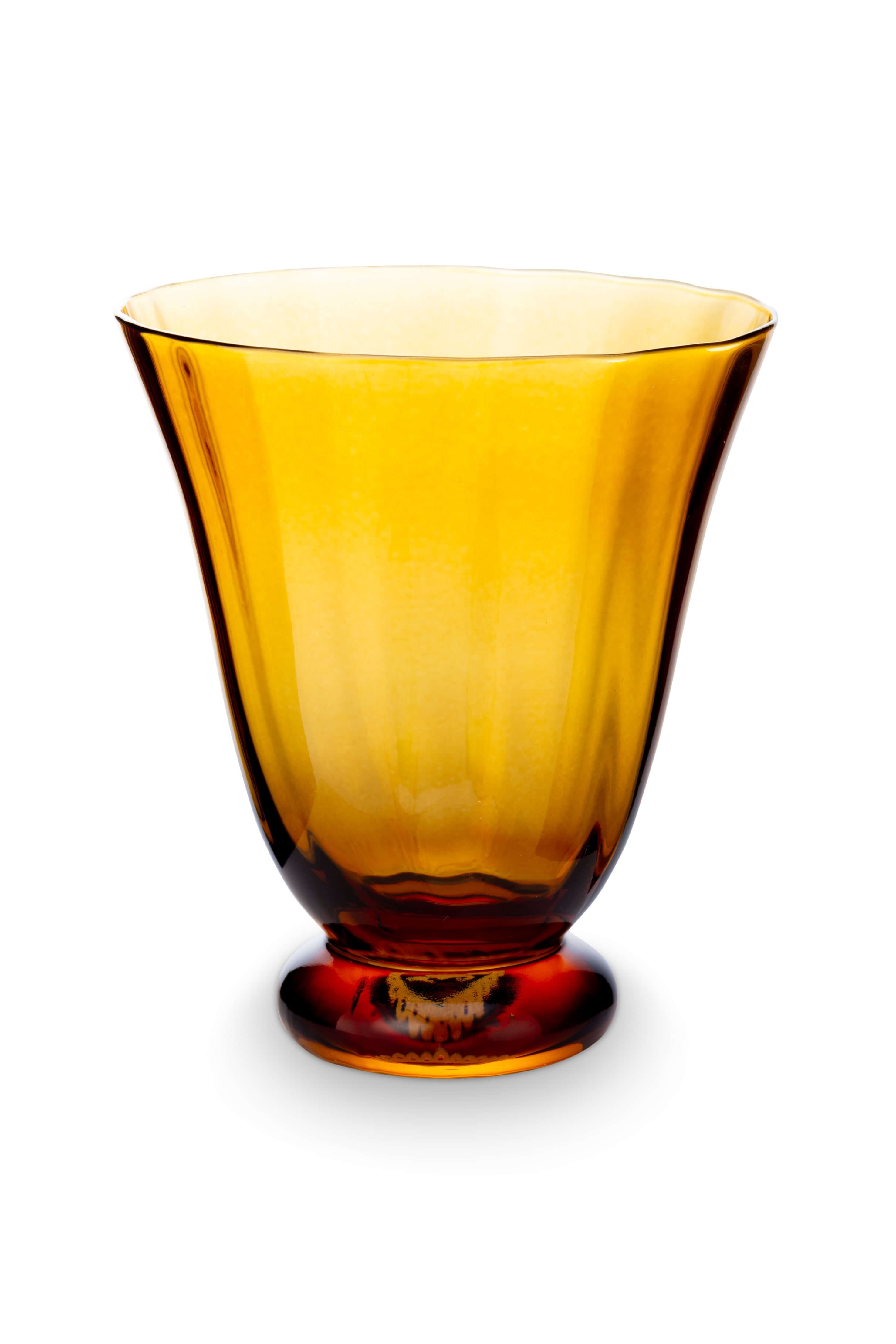 PiP Studio Wasserglas Tulpe Bernstein
